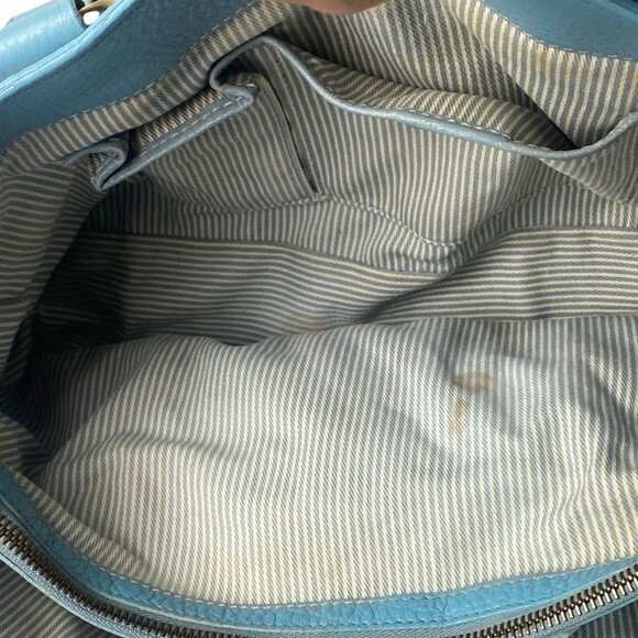 Celine Light Blue Boogie Bag Leather Tote O/S - Picture 8 of 15